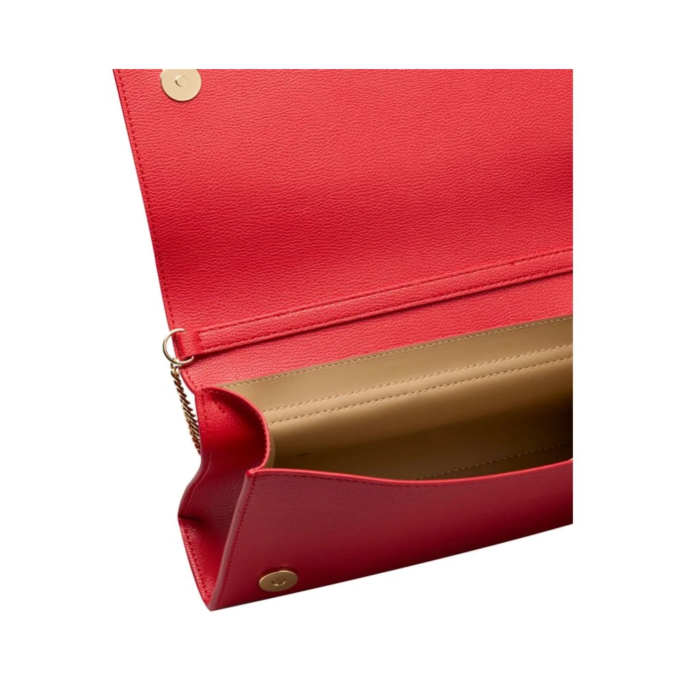 Love Moschino Rode Schoudertas met Ketting Red Dames
