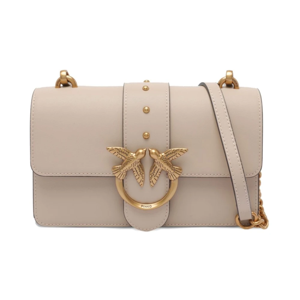 Pinko Donna Beige - Mini Love One Borsa A Spalla - Bags - One Size