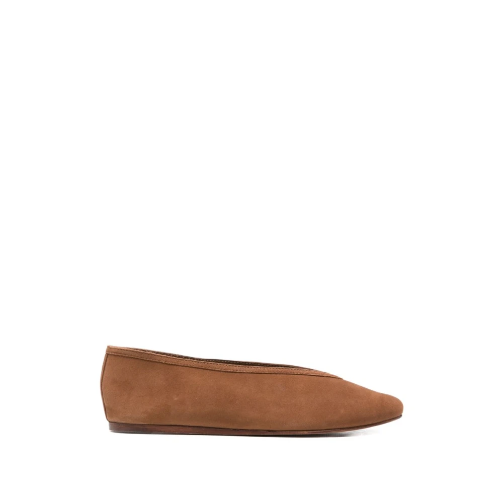 Manebí Women's Brown Ballerina Shoes, 5 Uk, Pointed Toe Ballet Flat