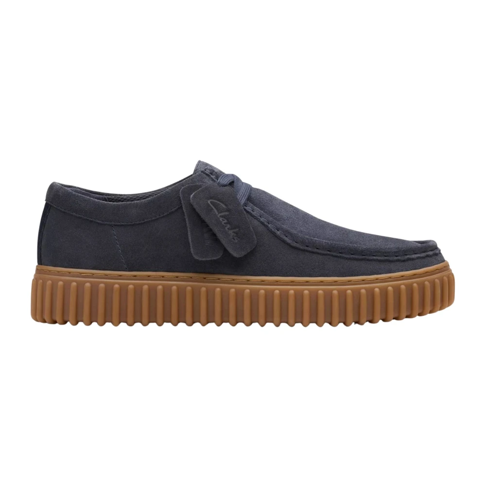 Clarks Uomo Blu Mocassini Torhill Lo - Immagine 3
