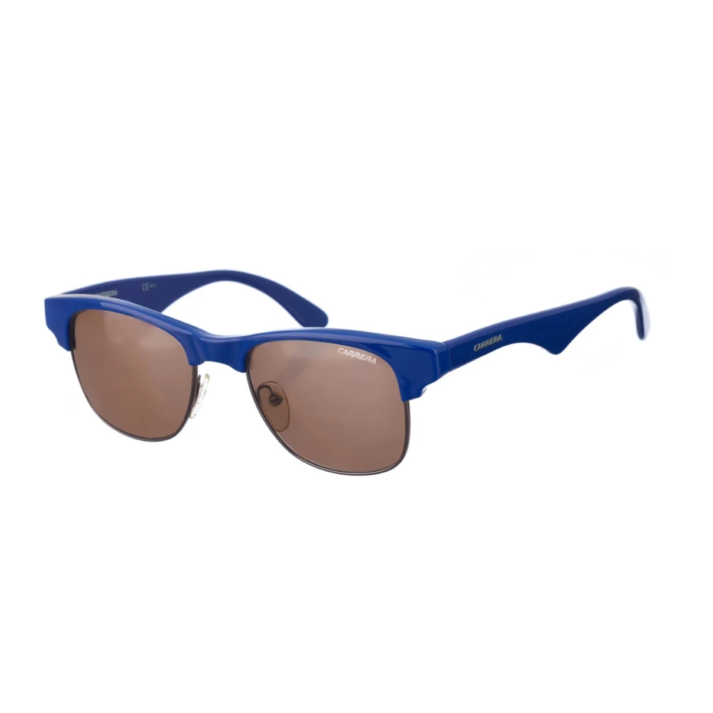 Carrera Women's Blue Oval Acetate Sunglasses With Uv Protection