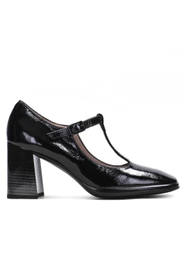 T-Strap Block Heel Shoes