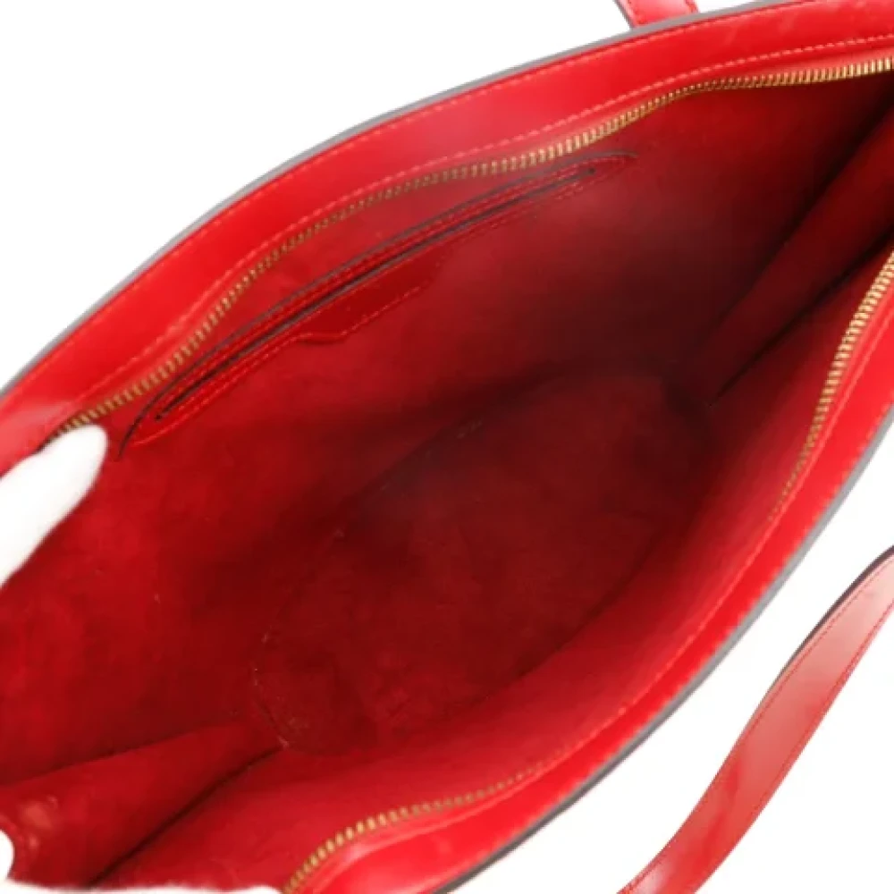 Louis Vuitton Vintage Pre-owned Leather louis-vuitton-bags Red Dames
