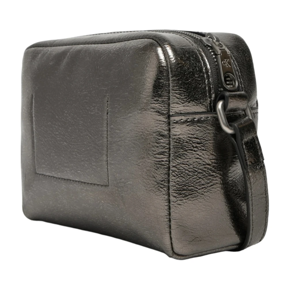Calvin Klein Jeans Gevormde cameratas Herfst Winter Collectie Gray Dames