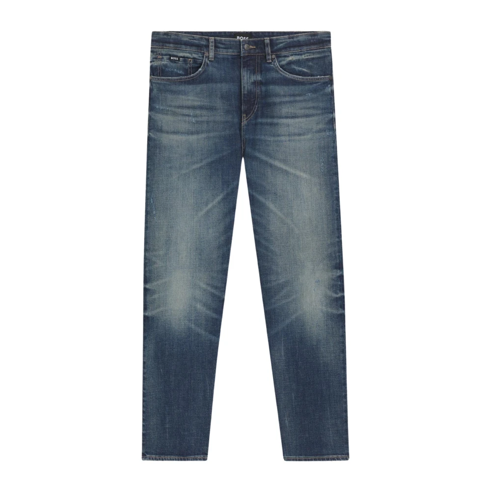 Hugo Men's Blue Slim Fit Jeans, W29 L32, Black Jeans Regular Fit