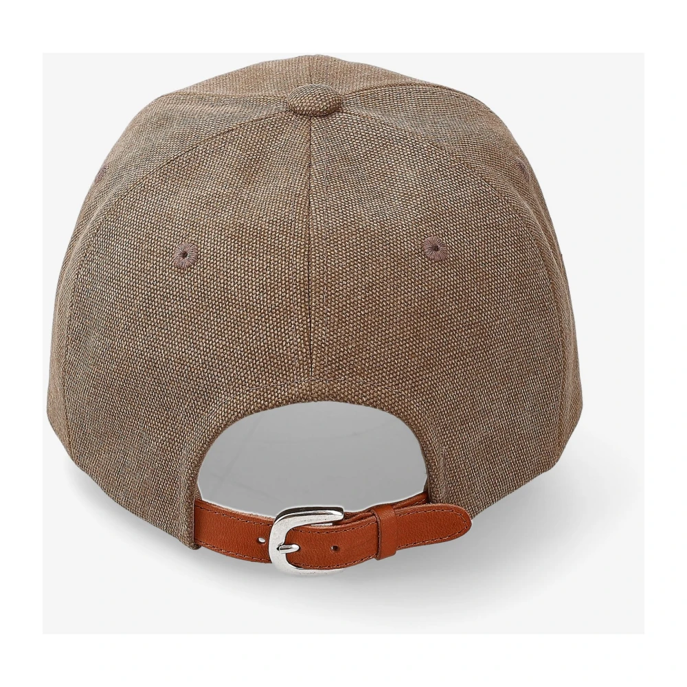 Premiata Baseball Cap Brown Heren