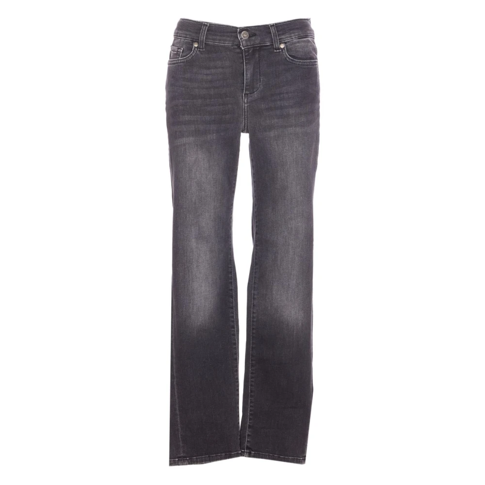 Liu Jo Women's Black Boot-Cut Jeans,, Nero Jeans For Aw25 W27