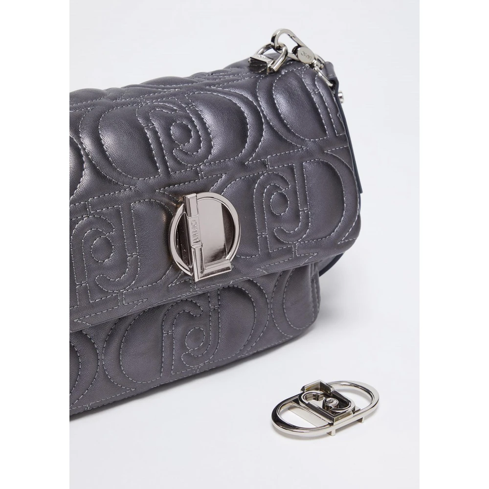 Liu Jo Stijlvolle Crossbody Tas Gray Dames