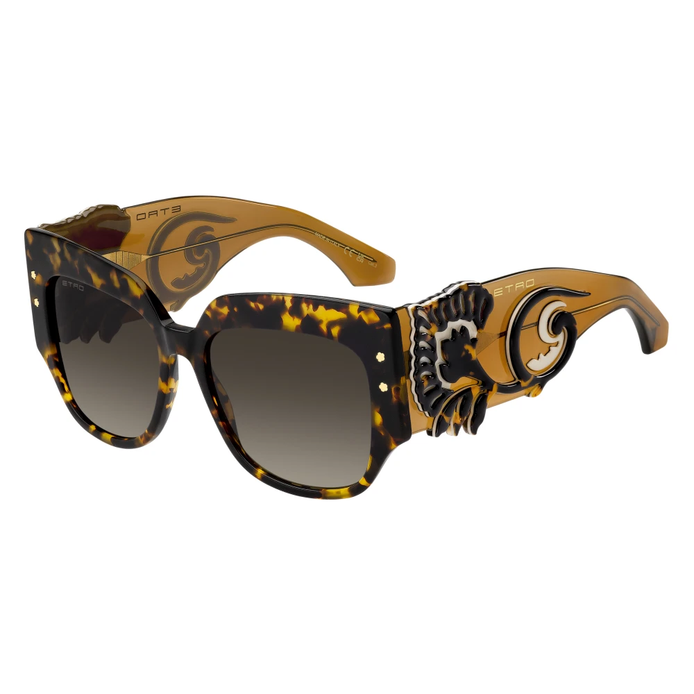 Etro Women's Brown Sunglasses, 56 Mm, Shaded Sunglasses