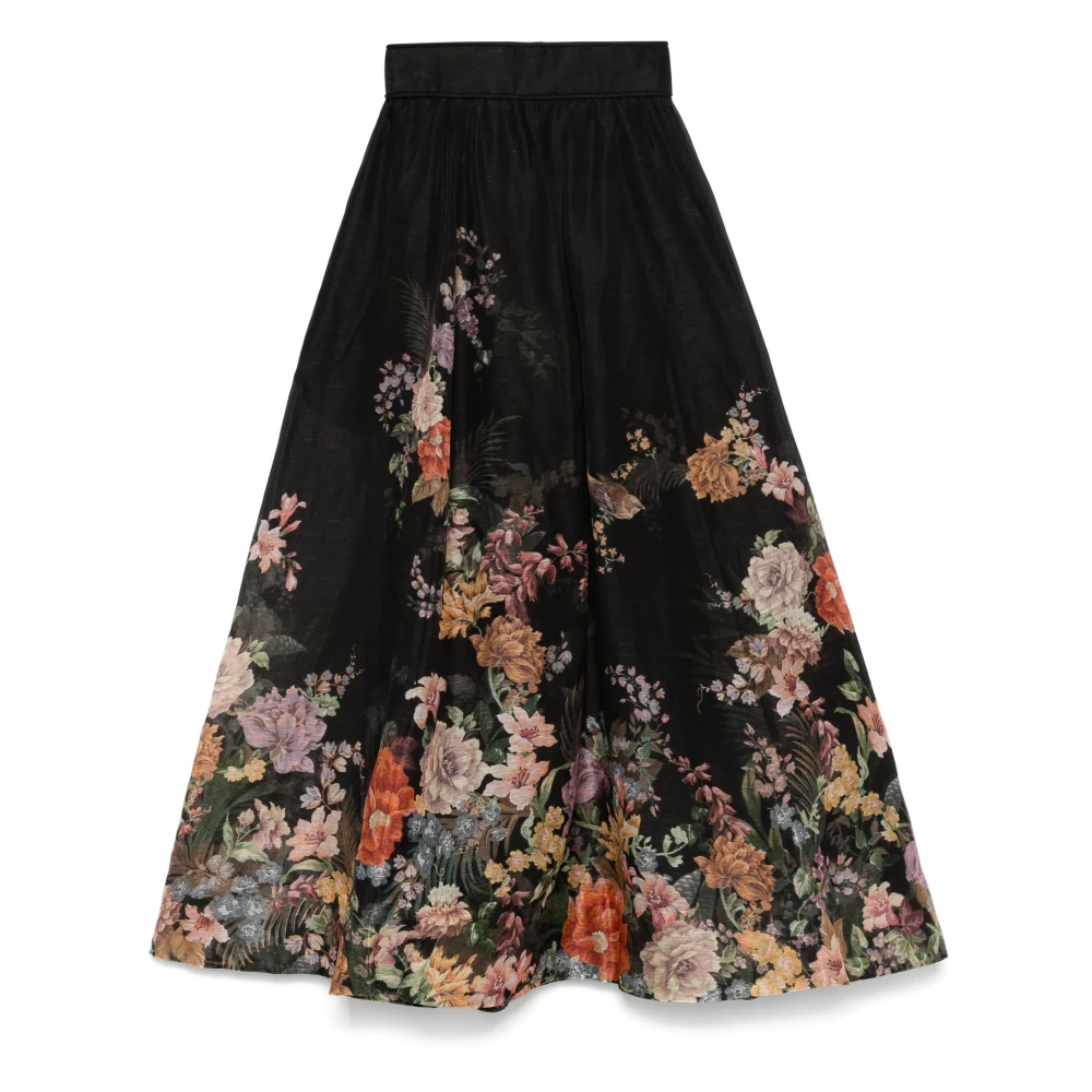 Zimmermann Pavilion Midi Rok Multicolor Dames