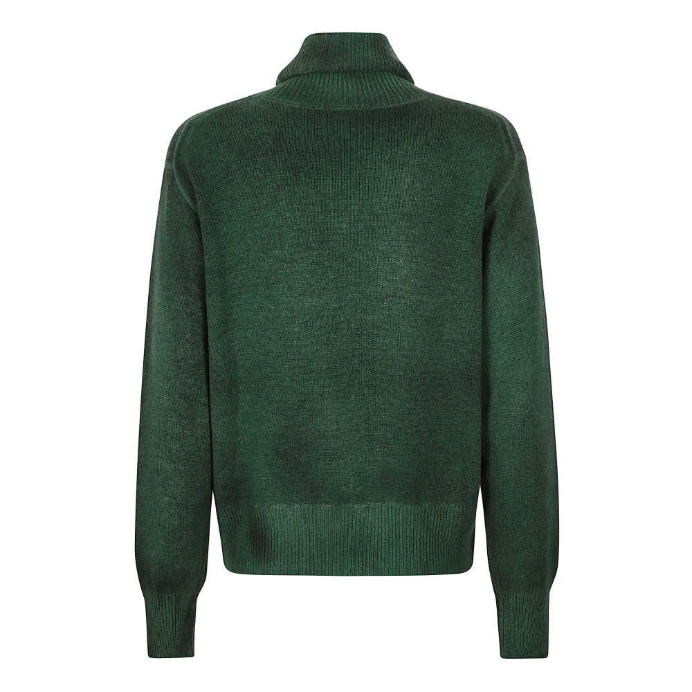 Avant Toi Groene Merinowol Kasjmier Trui Green Dames