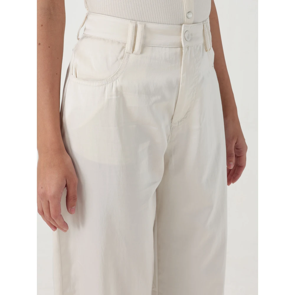 pinko Satin Pollock Broek Pink Dames