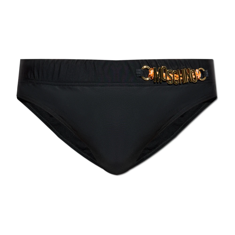 Moschino Zwembroek Black Heren