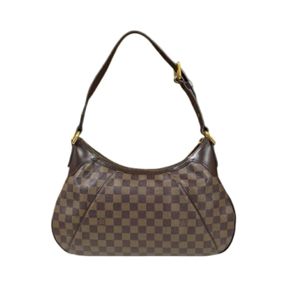 Louis Vuitton Vintage Pre-owned Canvas shoulder-bags Brown Dames