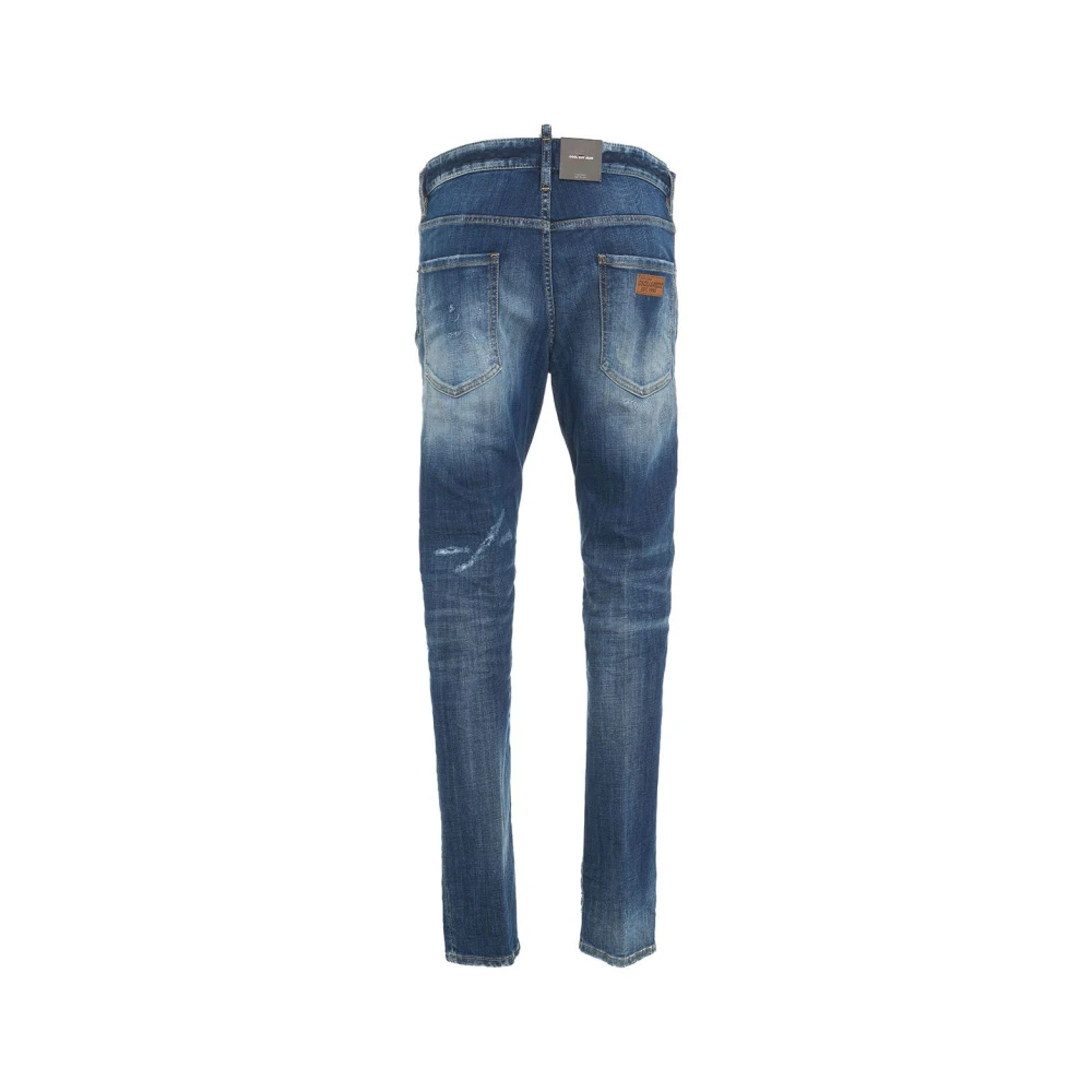 Dsquared2 Blauwe Cool Guy Jeans Aw24 Blue Heren