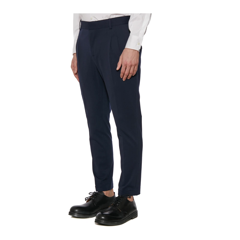 Daniele Alessandrini Katoenen Broek Blue Heren