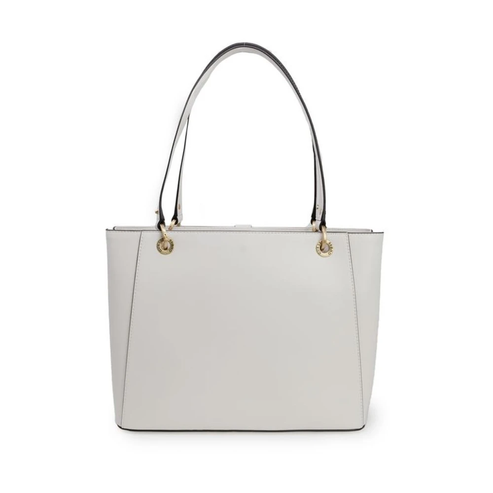 Guess Stijlvolle Polyethyleen Handtas Beige Dames