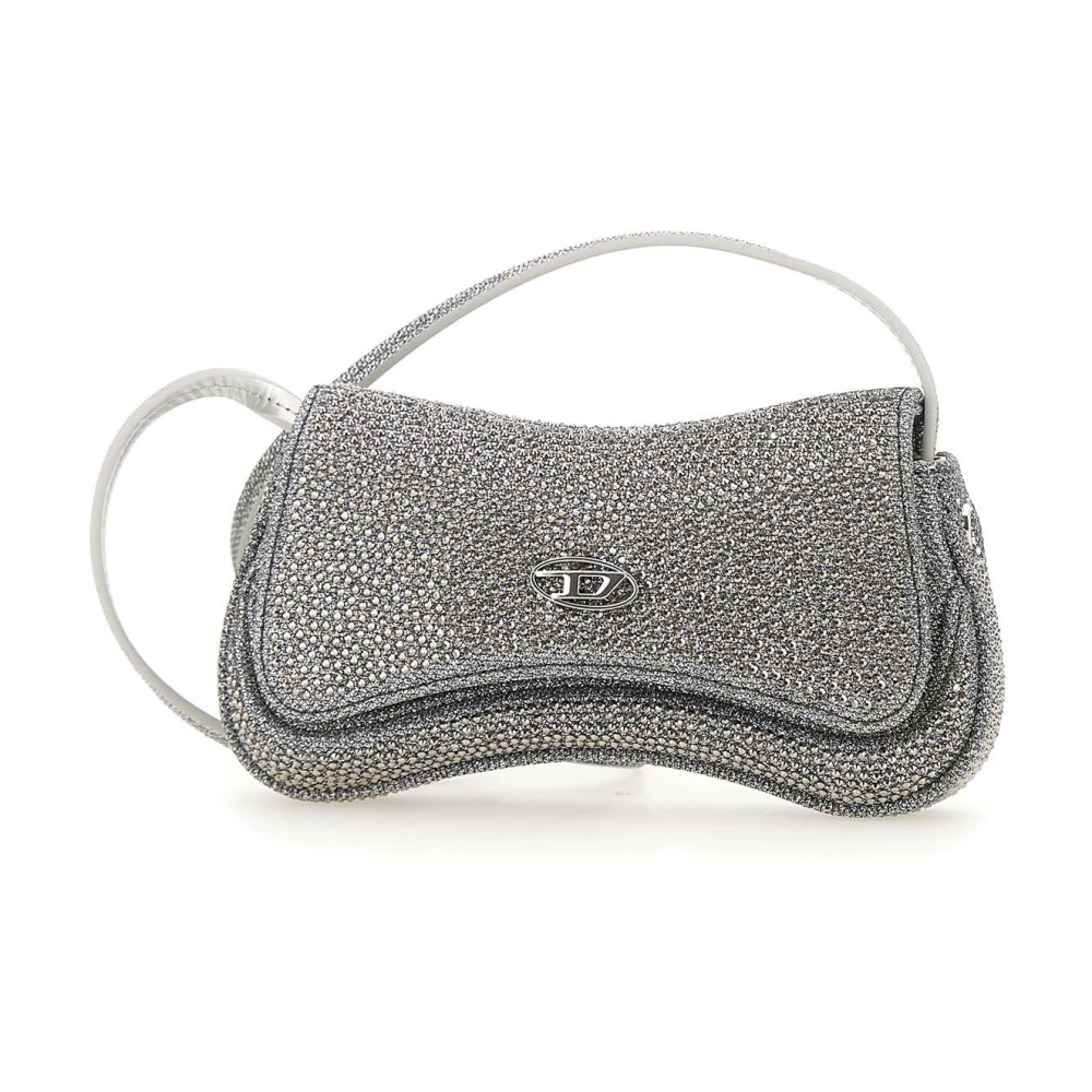 Diesel Women's Gray Play Crossbody Xs