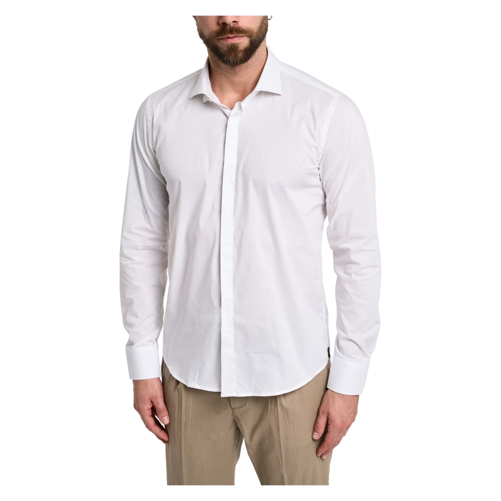 Manuel Ritz Formal Shirts White Heren
