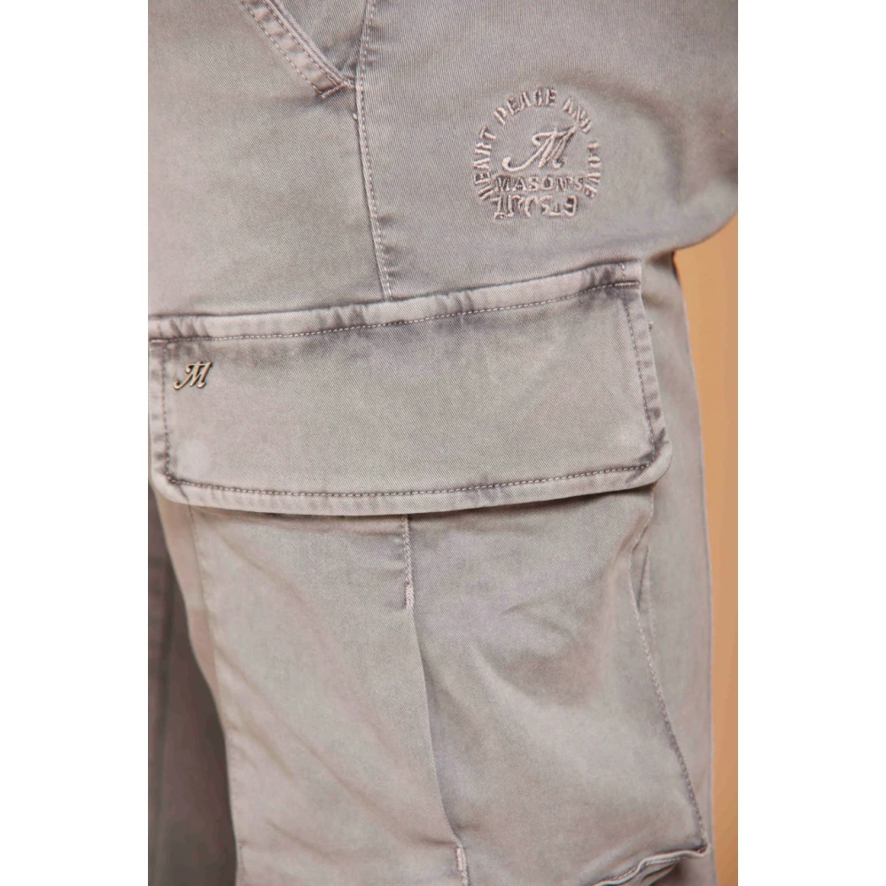 Mason's Cargo broek Chile in keperstof Gray Heren