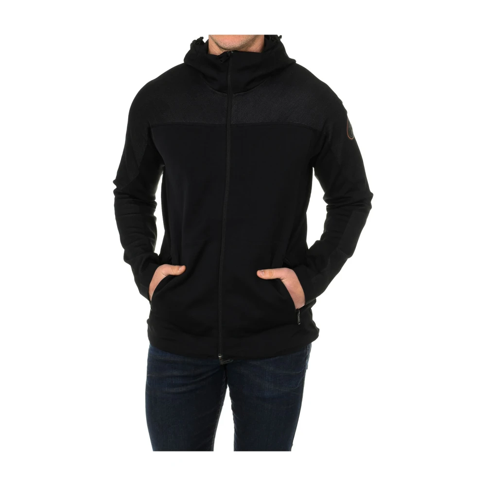 Napapijri Men's Black Zip-Throughs, 2XL, Zip-Throughs