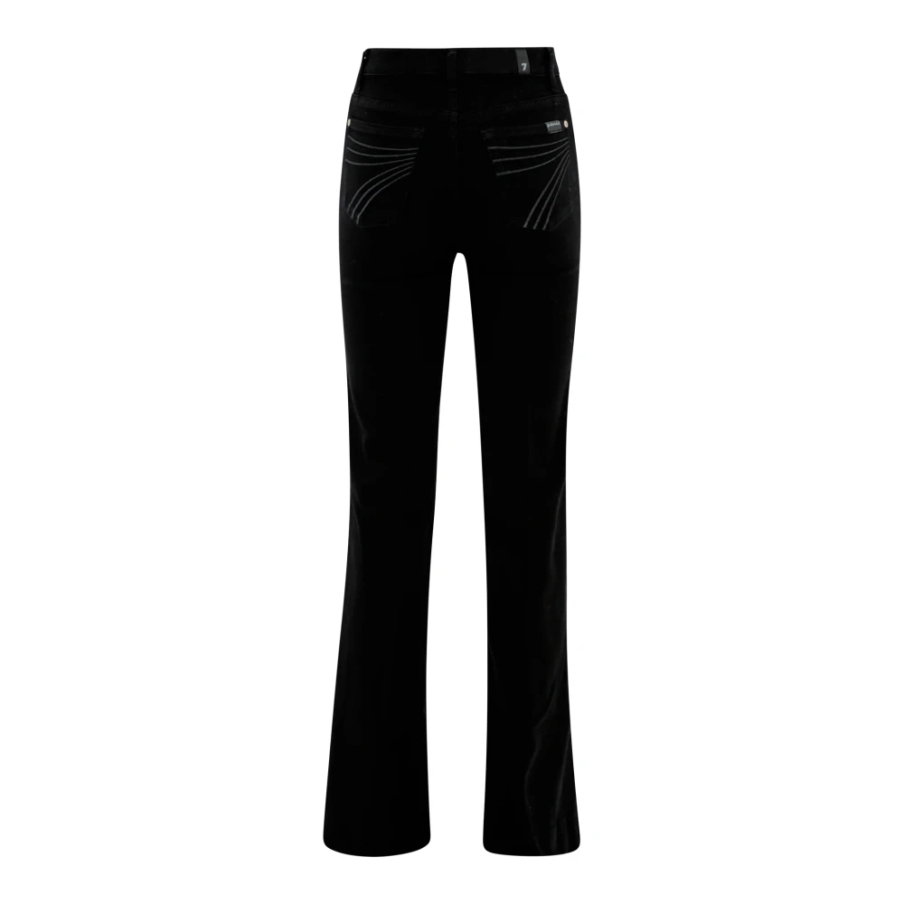 7 For All Mankind Bootcut Jeans Dames Black Dames