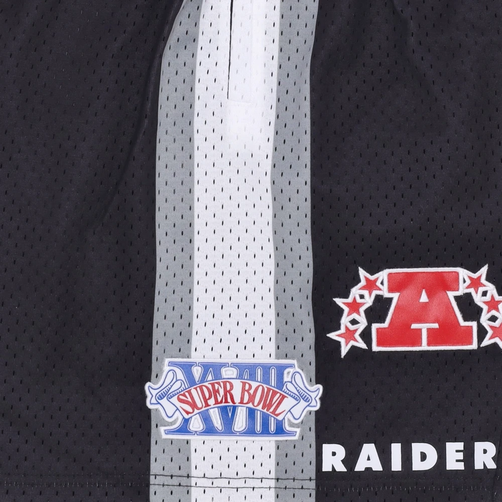 Mitchell & Ness Oakland Raiders Basketbalshorts Zwart Black Heren
