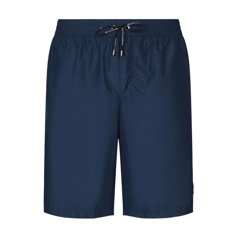 Dolce & Gabbana Men's Blue Swim Trunks Beachwear