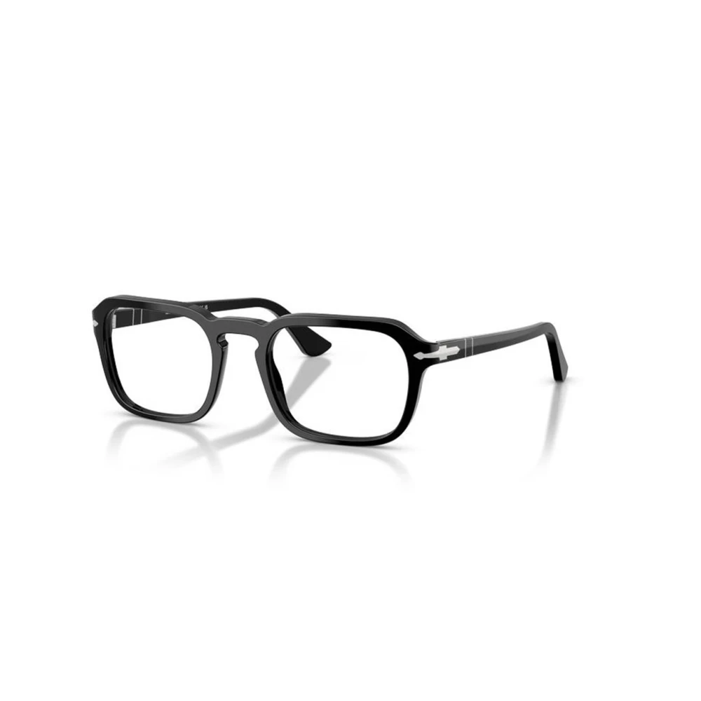Persol Unisex Black Glasses, 52 Mm, Po3390v 95 Optical Frame