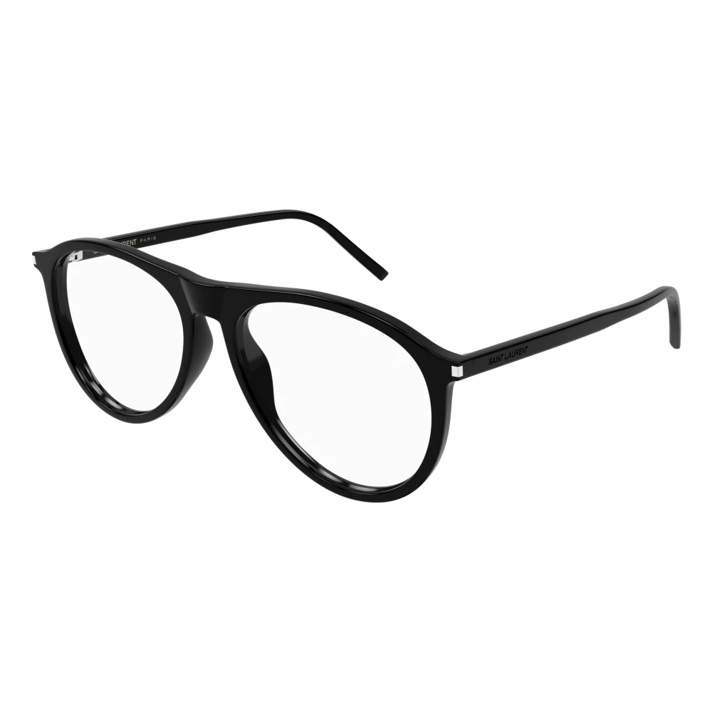 Saint Laurent Black Eyewear Frames SL 667 OPT Black Unisex