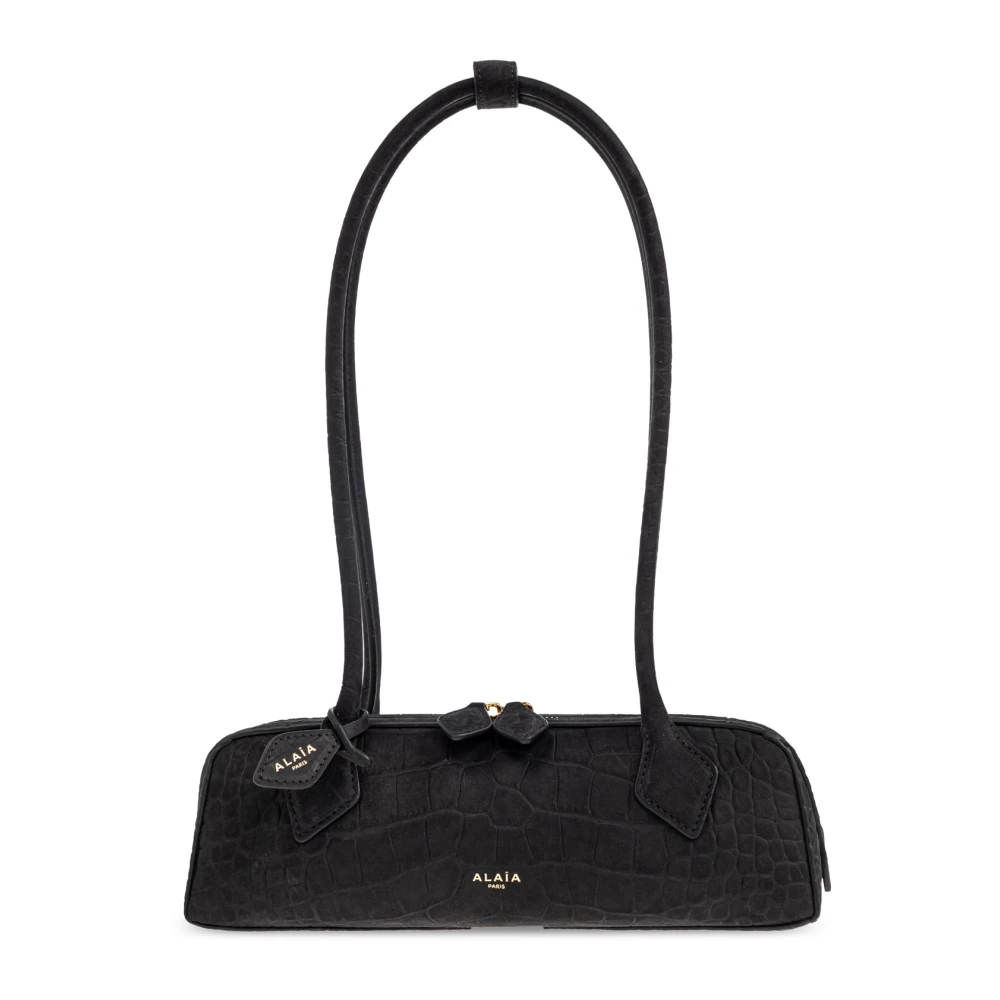 Alaïa Schoudertas Le Teckel Klein Black Dames