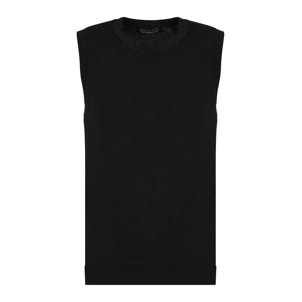 Tops > Sleeveless Tops - - Armani Exchange - Modalova
