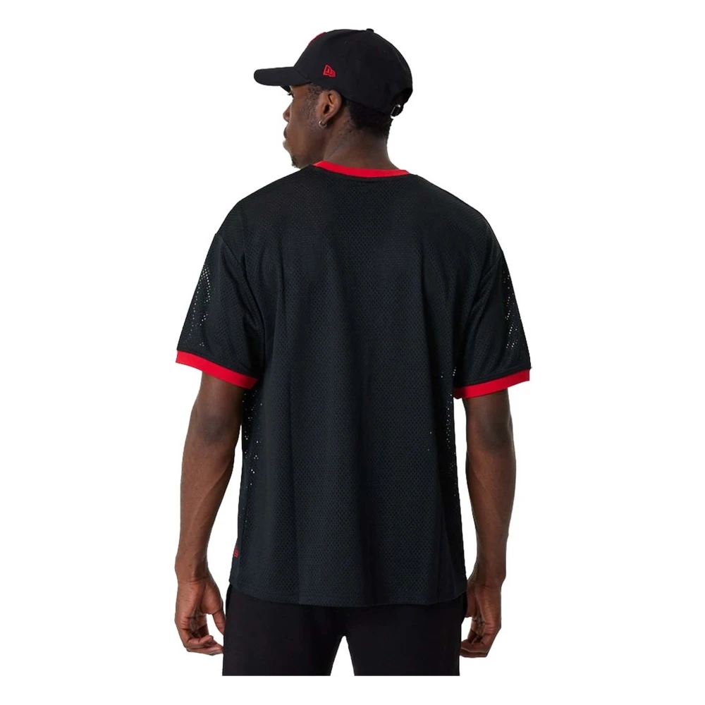 new era Chicago Bulls T-shirt Black Heren
