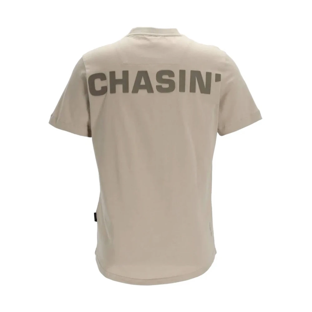 Chasin Logo T-shirt korte mouw Beige Heren