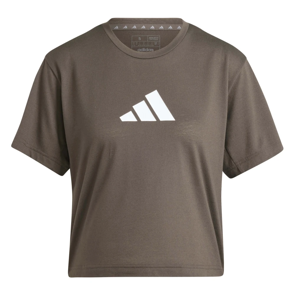 Adidas T-shirt Brown Dames