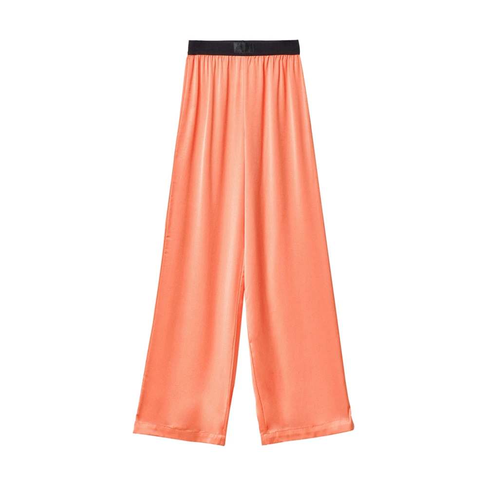 Gaëlle Paris Oranje Broek Stijlvol en Elegant Orange Dames