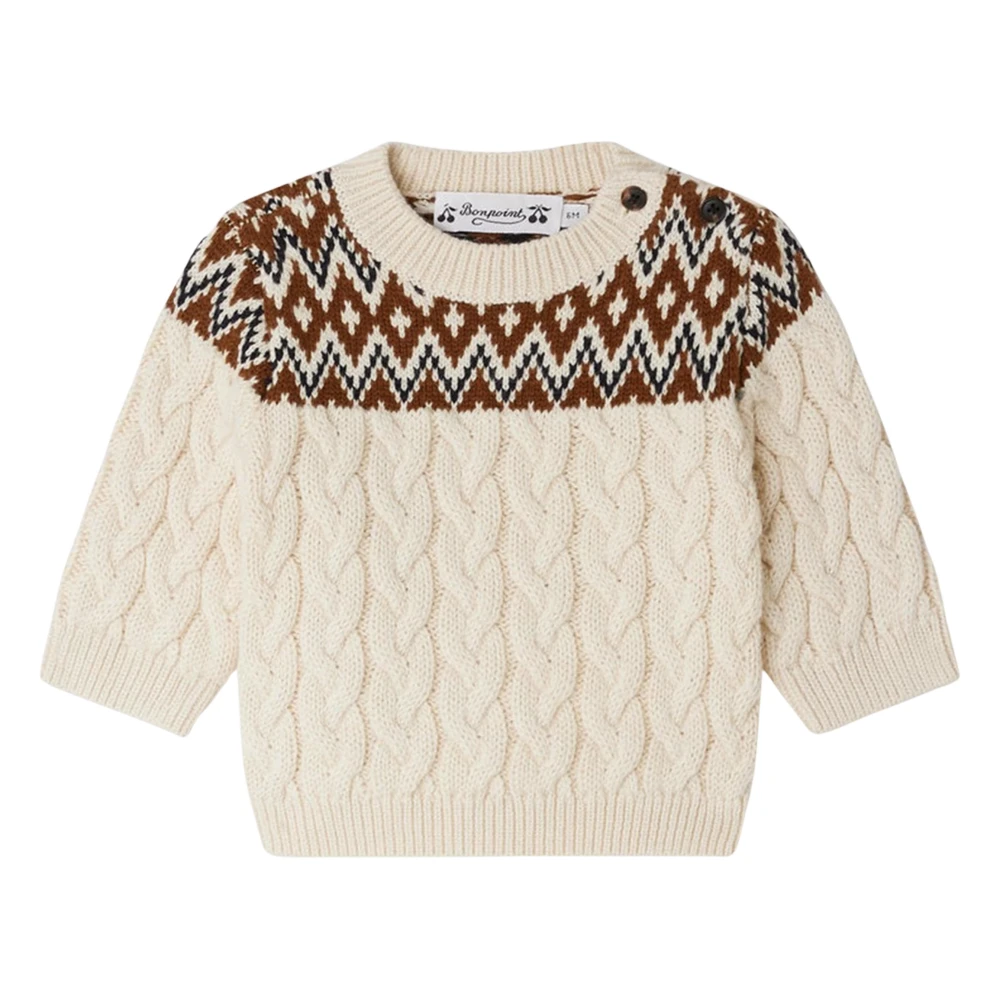 Bonpoint Unisex Kids Multicolor Joshua Jumper - Kids Knitwear - 2 Y - Kids