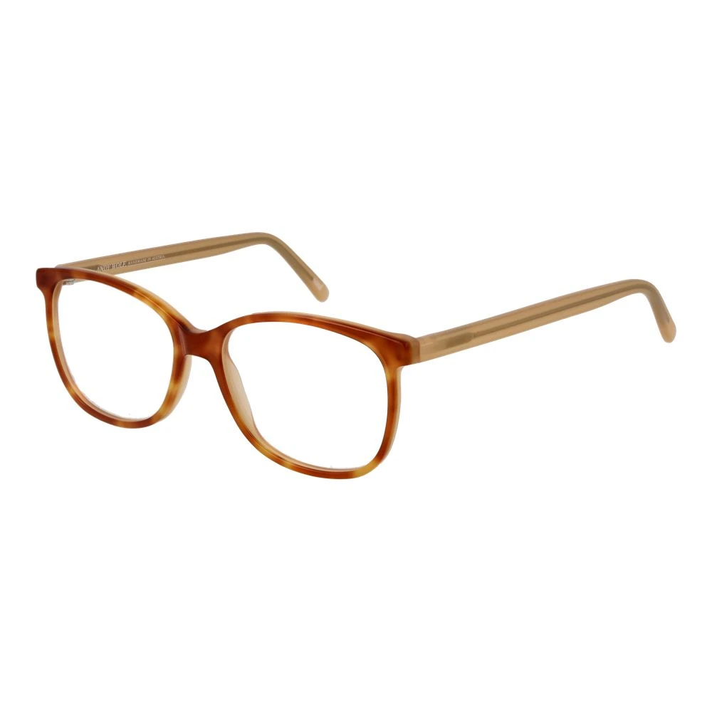 Andy Wolf Unisex Brown Rectangle Optical Frames