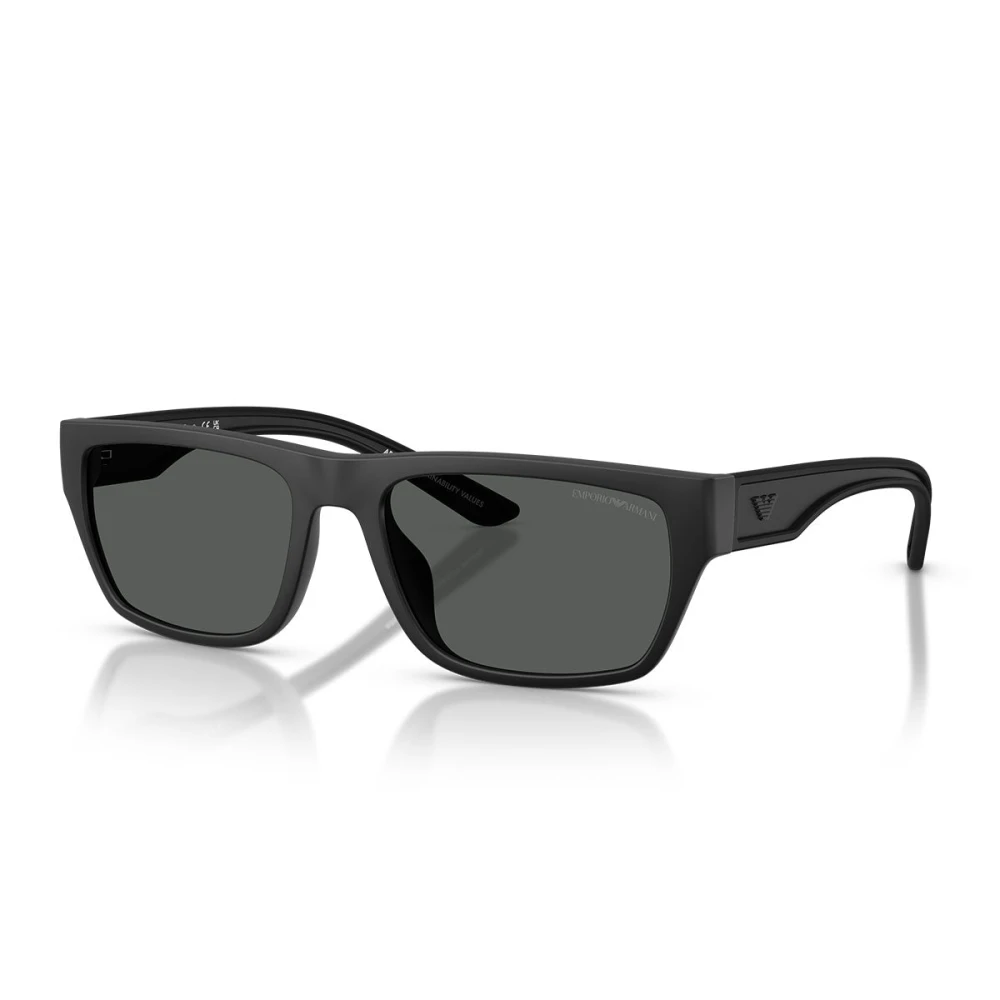 Emporio Armani Unisex Black Ea4267u Sunglasses - Sunglasses - 57 Mm - Accessories