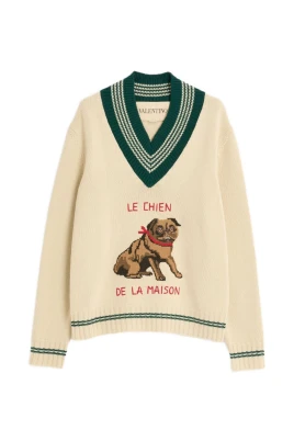 Vit Sweater Kollektion