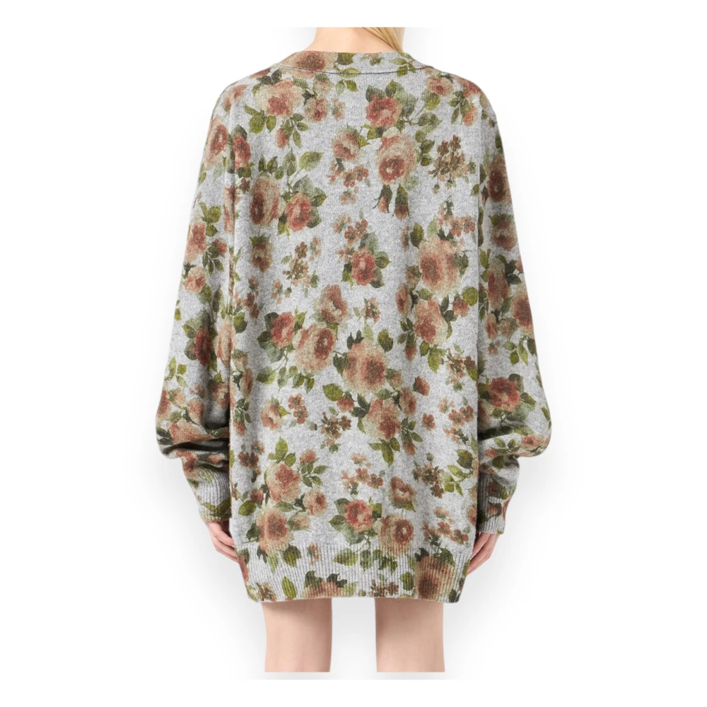 Blumarine Gebreide Cardigan voor Vrouwen Green Dames