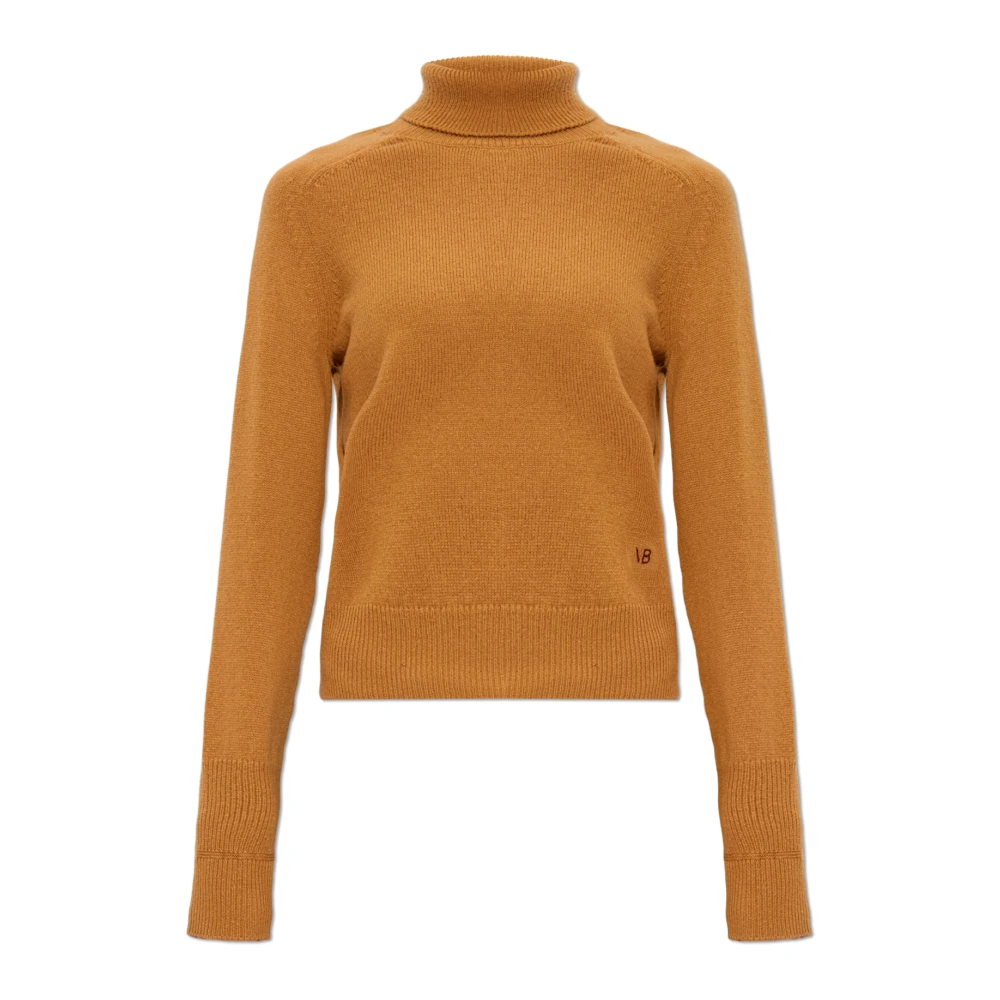 Victoria Beckham Trui met logo Brown Dames