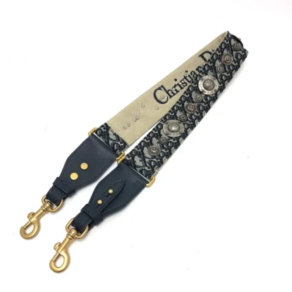 Dior Vintage Pre-owned Fabric home-office Blue Dames