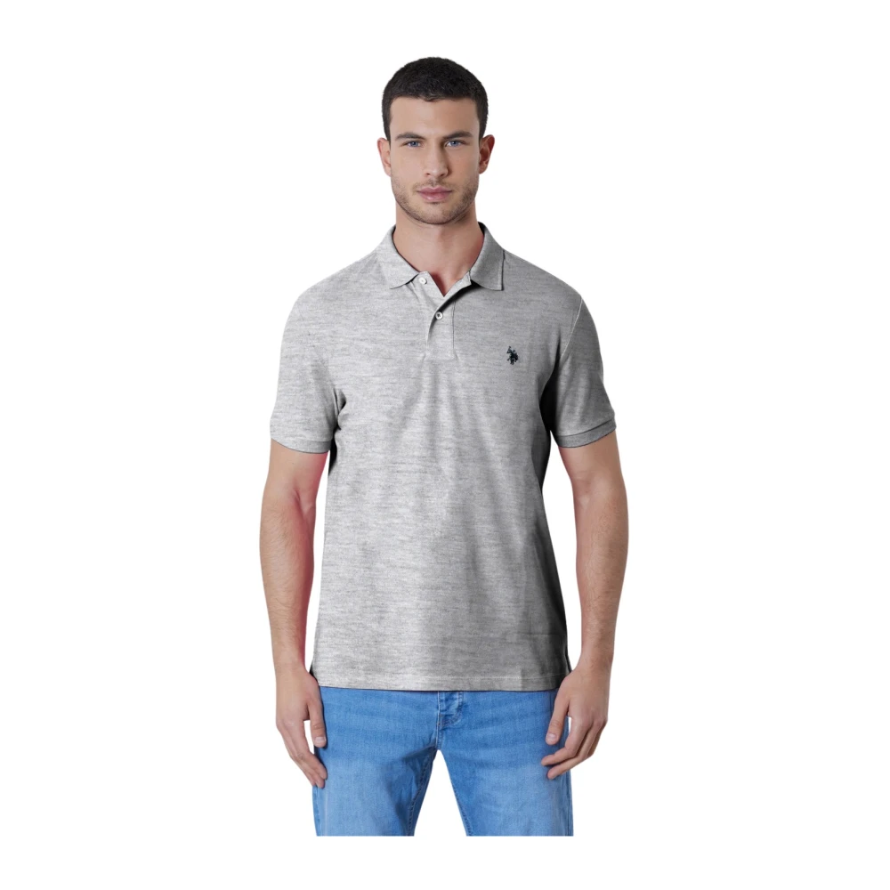 U.s. Polo Assn. Uomo Grigio Polo King