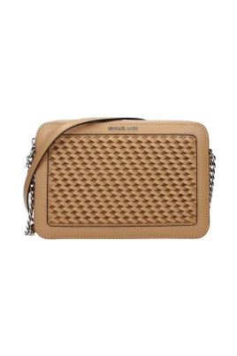 Läder Crossbody Bag med Justerbar Rem