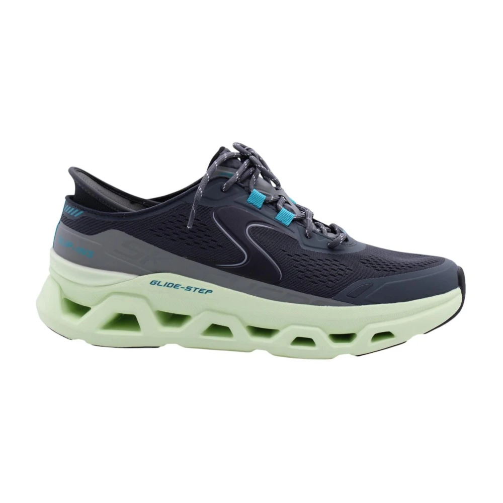 Skechers Stijlvolle Sneaker met Pozole Details Heren Schoenen Grijs