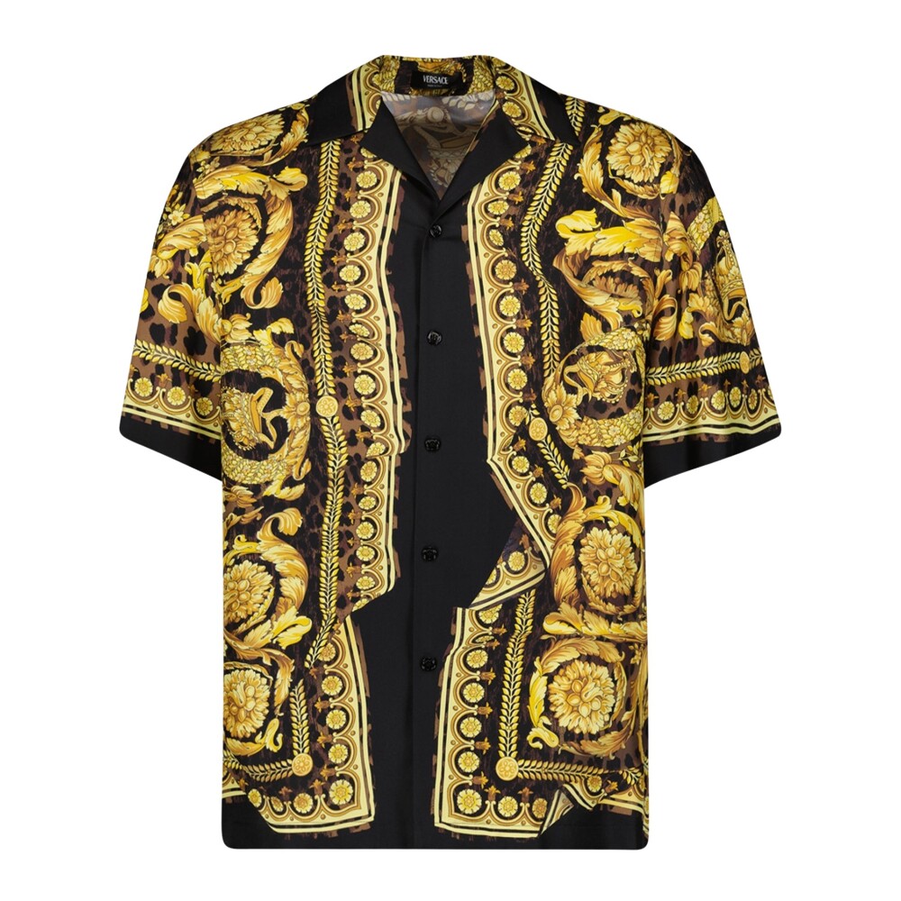 Chemise en Soie Barocco Automne Hiver 2024 Versace Homme Miinto