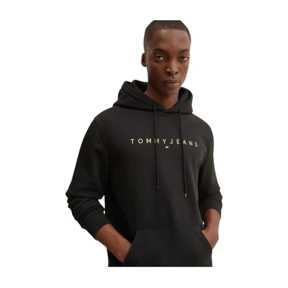 Tommy Jeans Hoodie Sweater Black Heren