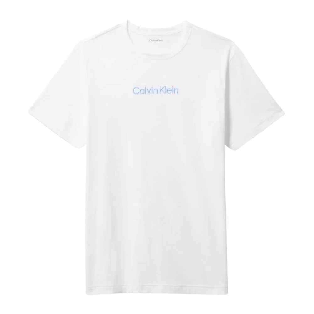 Calvin Klein Men's White S/S Crew Neck