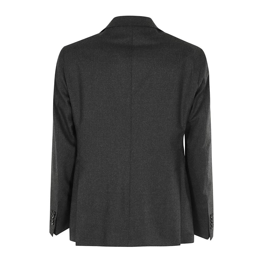 Tagliatore Montecarlo Wol Kasjmier Jurk Gray Heren